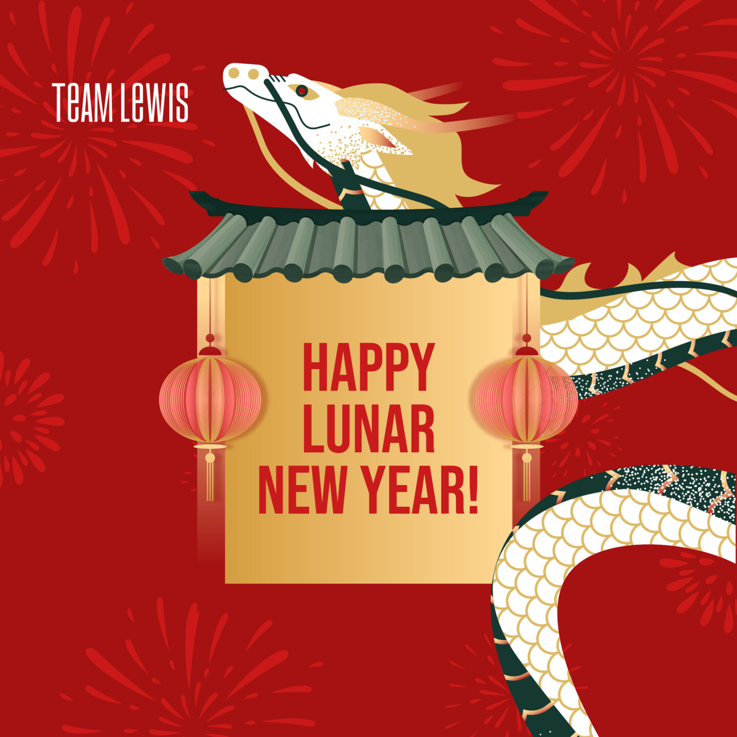 Chinese new year greeting