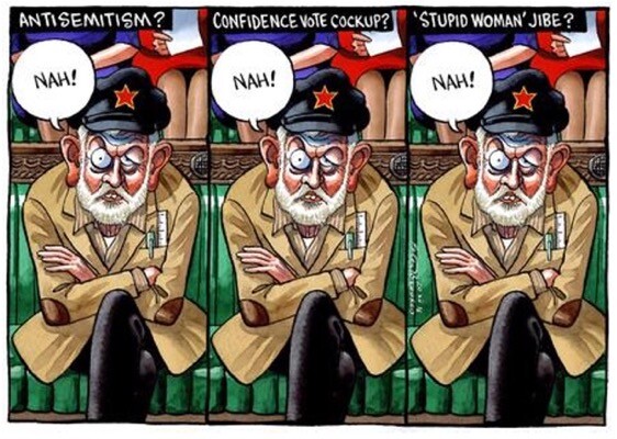 cartoon of Peter Brookes, The Times