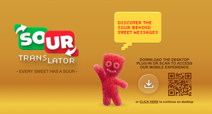 image of sour patch translator website