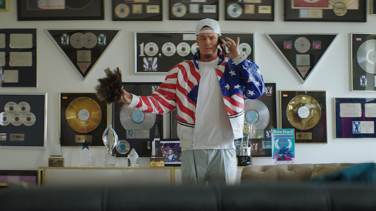 Vanilla Ice christmas ad