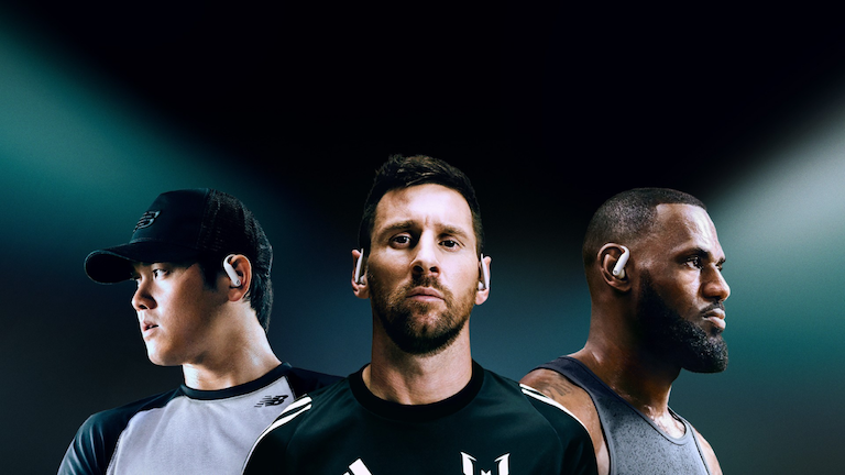 image of athletes for powerbeats pro ad