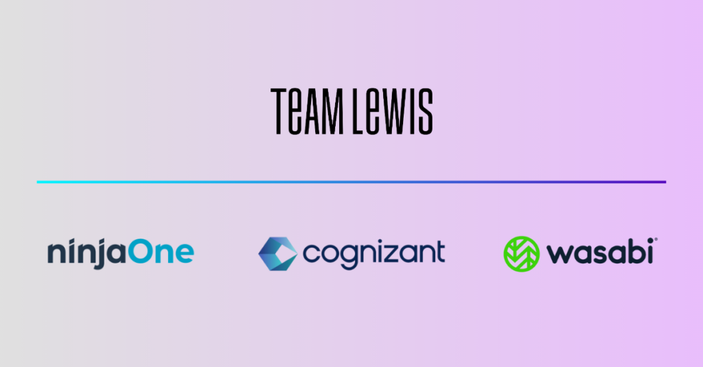 logo for tech clients, cognizant, ninjaone and wasabi tech