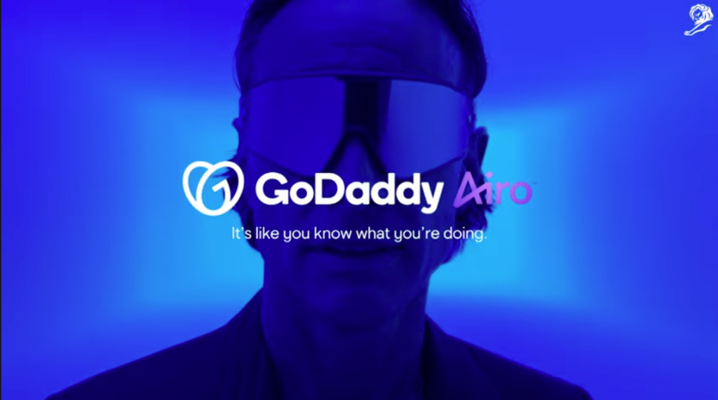 GoDaddy airo ad