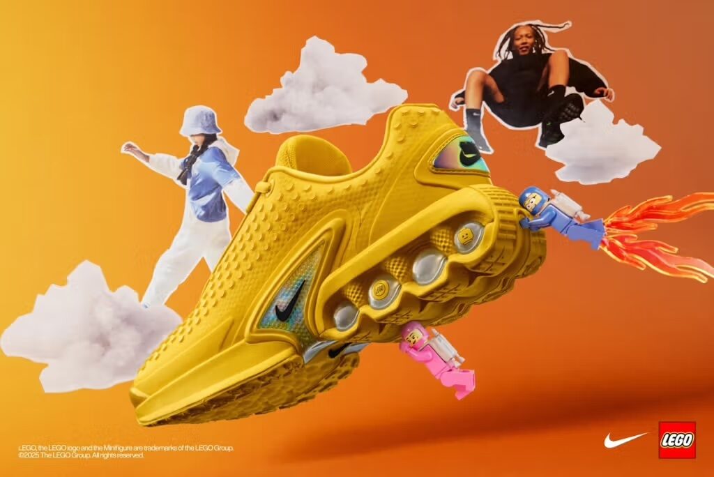 social ad lego and nike collaboration