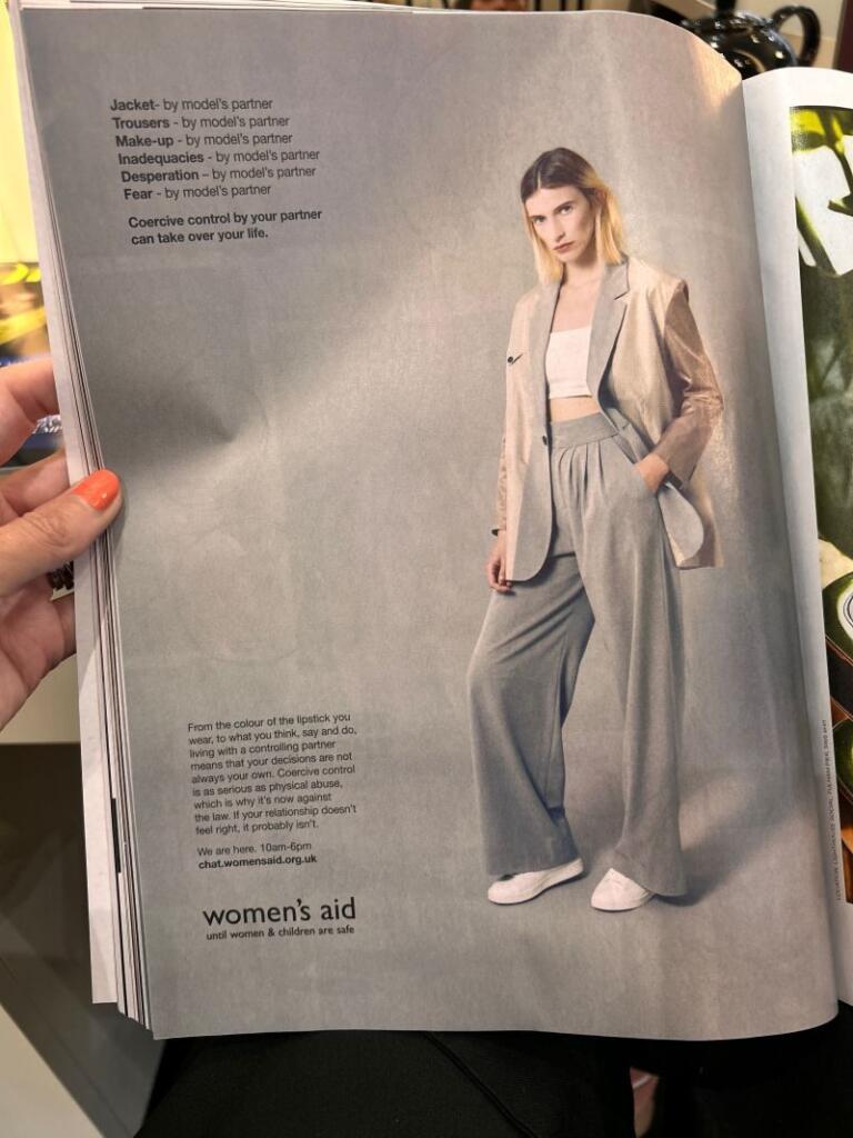 Women's Aid ad