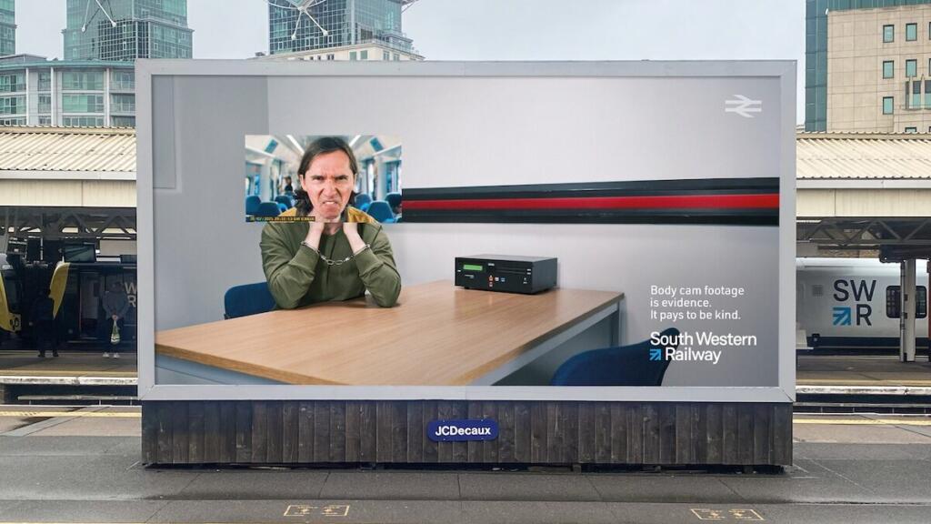 ad for train body cam