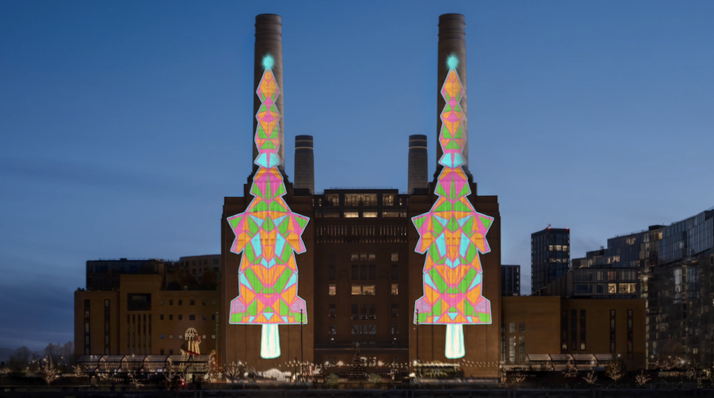 Apple Lights up Battersea