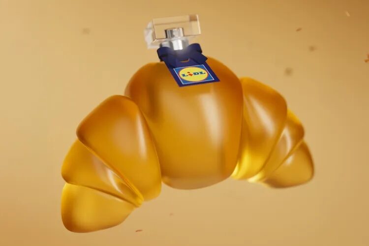 Eau de Croissant Lidl ad
