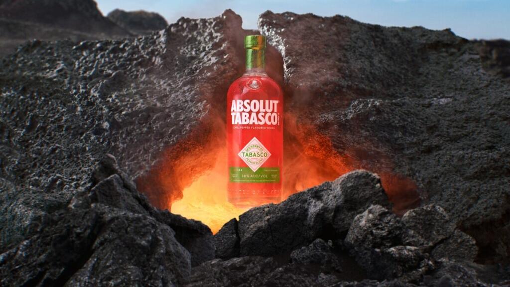 Absolut Vodka x Tabasco ad