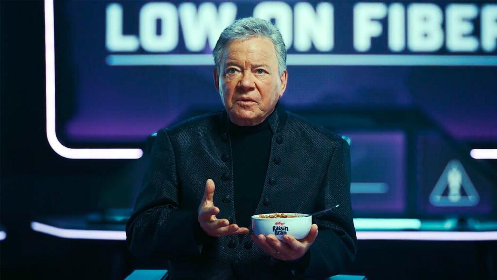 Raisin Brand Superbowl William Shatner Ad
