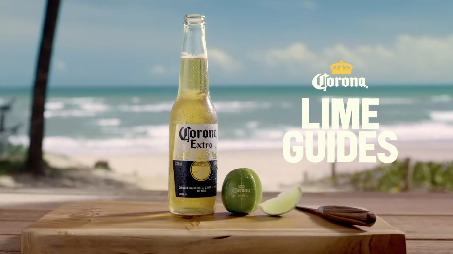 corona lime guides ad