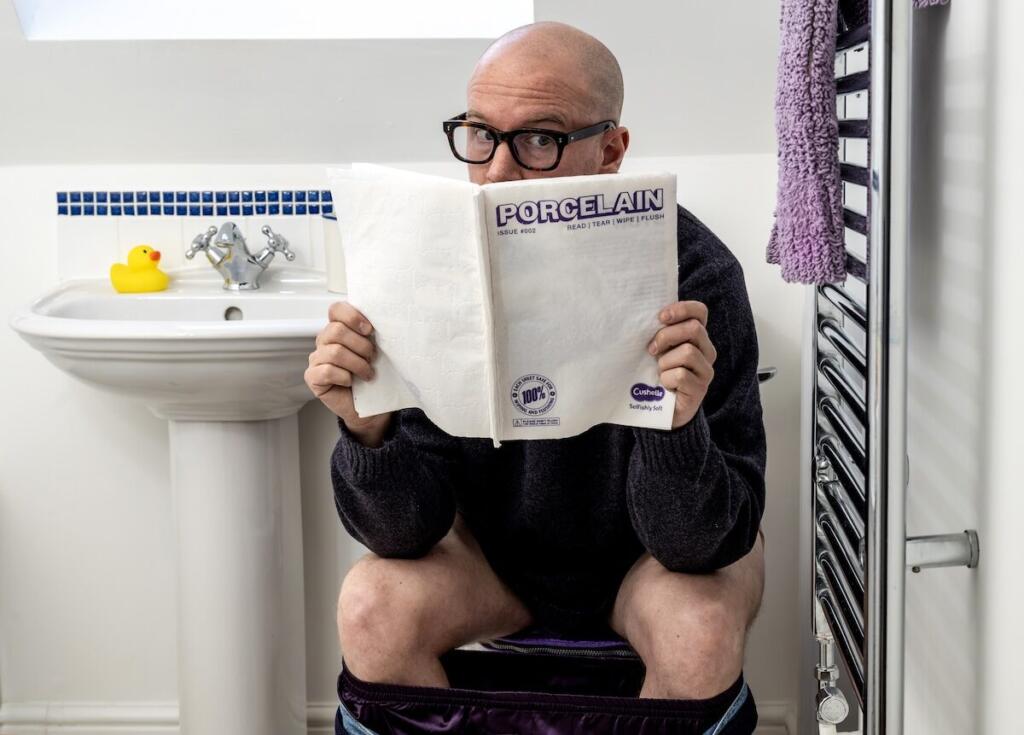 Cushelle Porcelain toilet ad