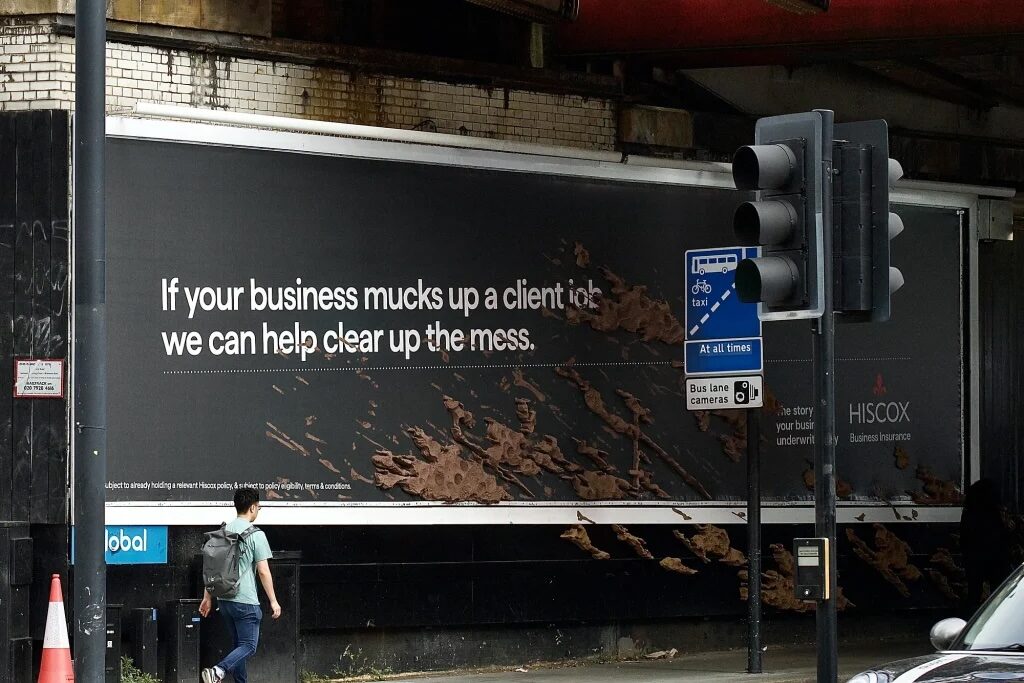 Insurance ad complete disaster