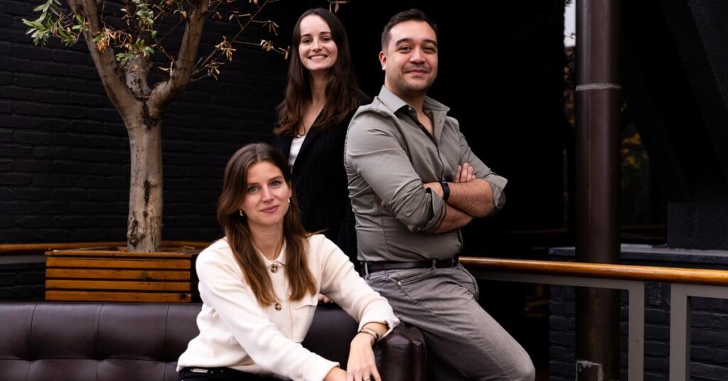 Van links naar rechts: Caroline, Emma, Rick.