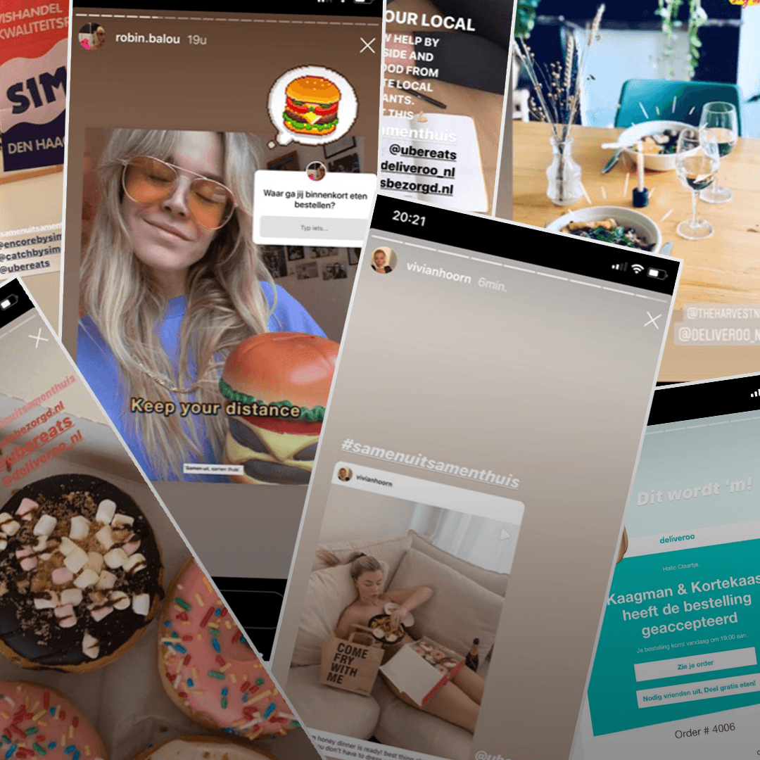 Deliveroo: campagne in corona-tijd