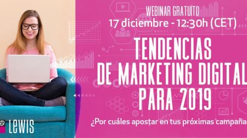 Webinar: Tendencias de Marketing Digital para 2019