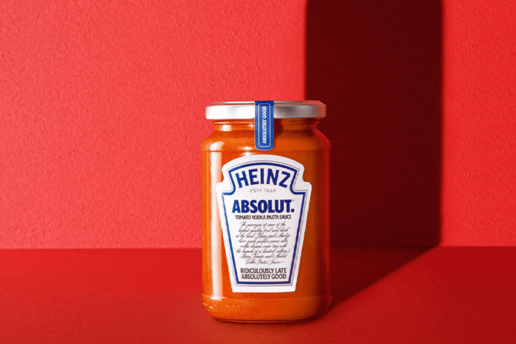 Campaña cobranding de Heinz y Absolut Vodka