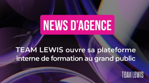 TEAM LEWIS ouvre sa plateforme interne de formation au grand public