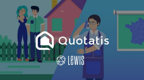 LEWIS choisie par Quotatis filiale du groupe ADEO