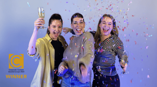 TEAM LEWIS wint goud bij Corporate Content Awards 2023