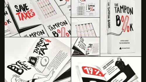 The Tampon Book: un packaging creativo para denunciar los impuestos
