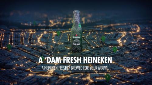 Campaña Heineken: la cerveza personalizada para los turistas