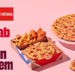 HEMA Pizza Rookworst campagne Domino's