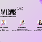 Speakers for team lewis live china trends edition