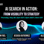 webinar AI search in action