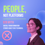Mythbusters - People not platforms 1