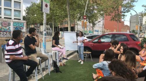 Participamos en el Park(ing) Day Barcelona 2022 para promover la sostenibilidad