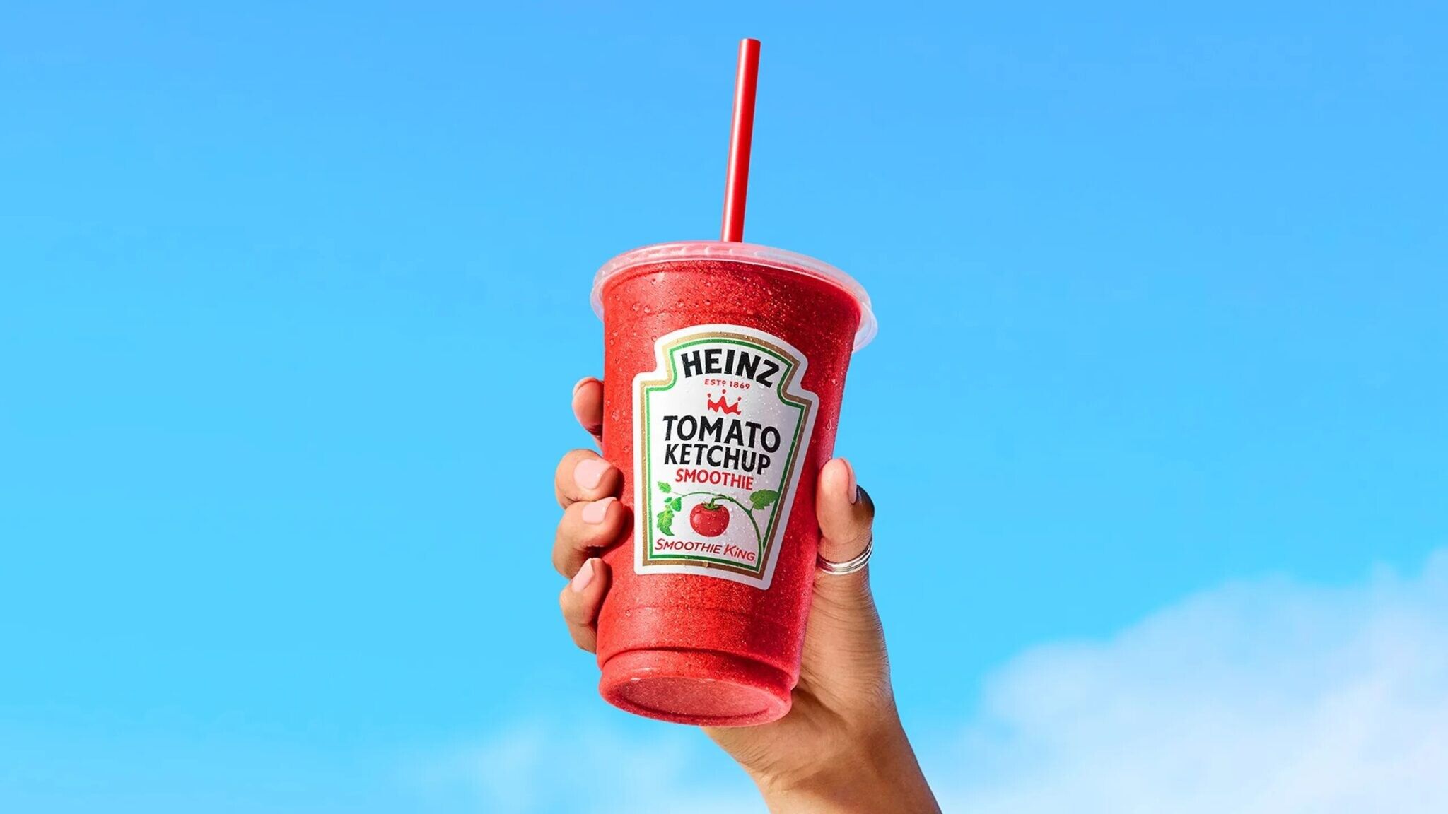 Heinz x Smoothie King: cuando el kétchup se convierte en smoothie