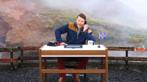 Campaña turismo en Islandia: el primer buscador humano