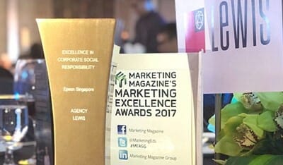 LEWIS Wins Corporate Social Responsibility Award for Epson