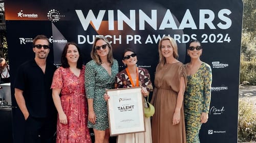 TEAM LEWIS valt in de prijzen bij de Dutch PR Awards 2024