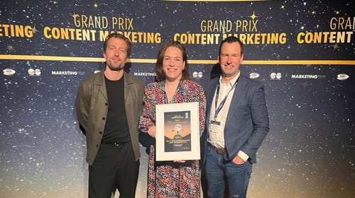TEAM LEWIS wint zilver bij Grand Prix Content Marketing met Marktplaats