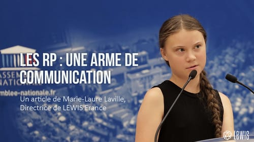 Les RP : une arme de communication
