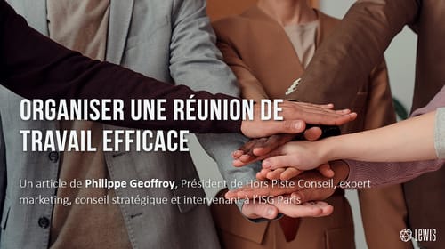 Organiser une réunion de travail efficace