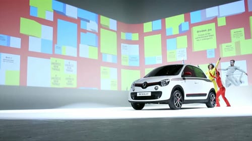 El primer “strip tweet” para presentar el nuevo Twingo de Renault