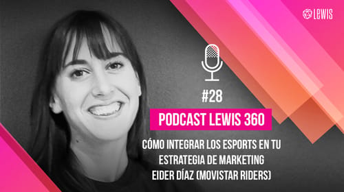 Podcast Sin Briefing y a lo loco: #28 | Cómo integrar los eSports en tu estrategia de marketing, con Eider Díaz (Movistar Riders)