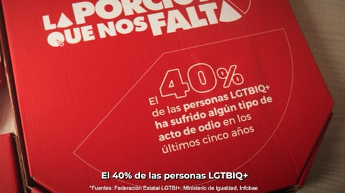 TEAM LEWIS gana un EMEA SABRE Award por la campaña “La porción que nos falta” de TELEPIZZA