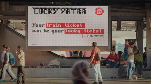 Lucky Yatra: cuando un billete de tren se convierte en un “premio”