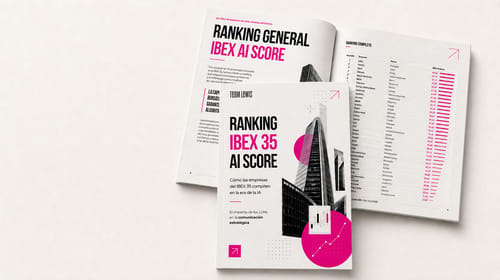 TEAM LEWIS presenta el primer ranking de visibilidad del IBEX 35 en plataformas de IA generativa