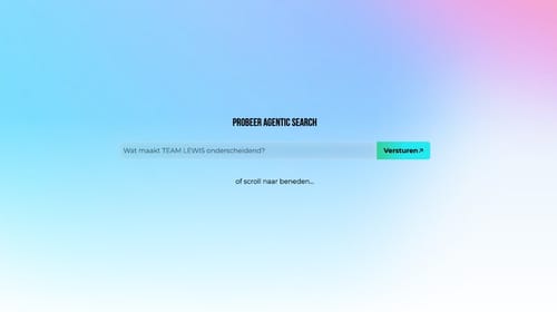 TEAM LEWIS lance son agent IA sur son site internet