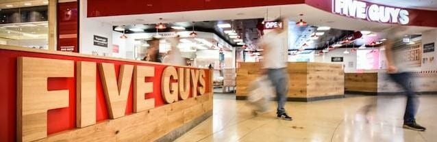 Five Guys rush