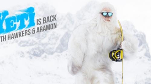 ¿El Yeti en Formigal? Una campaña viral de Hawkers y Aramón