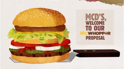 McWhopper: La campaña con la que Burger King quería firmar la paz con McDonald’s