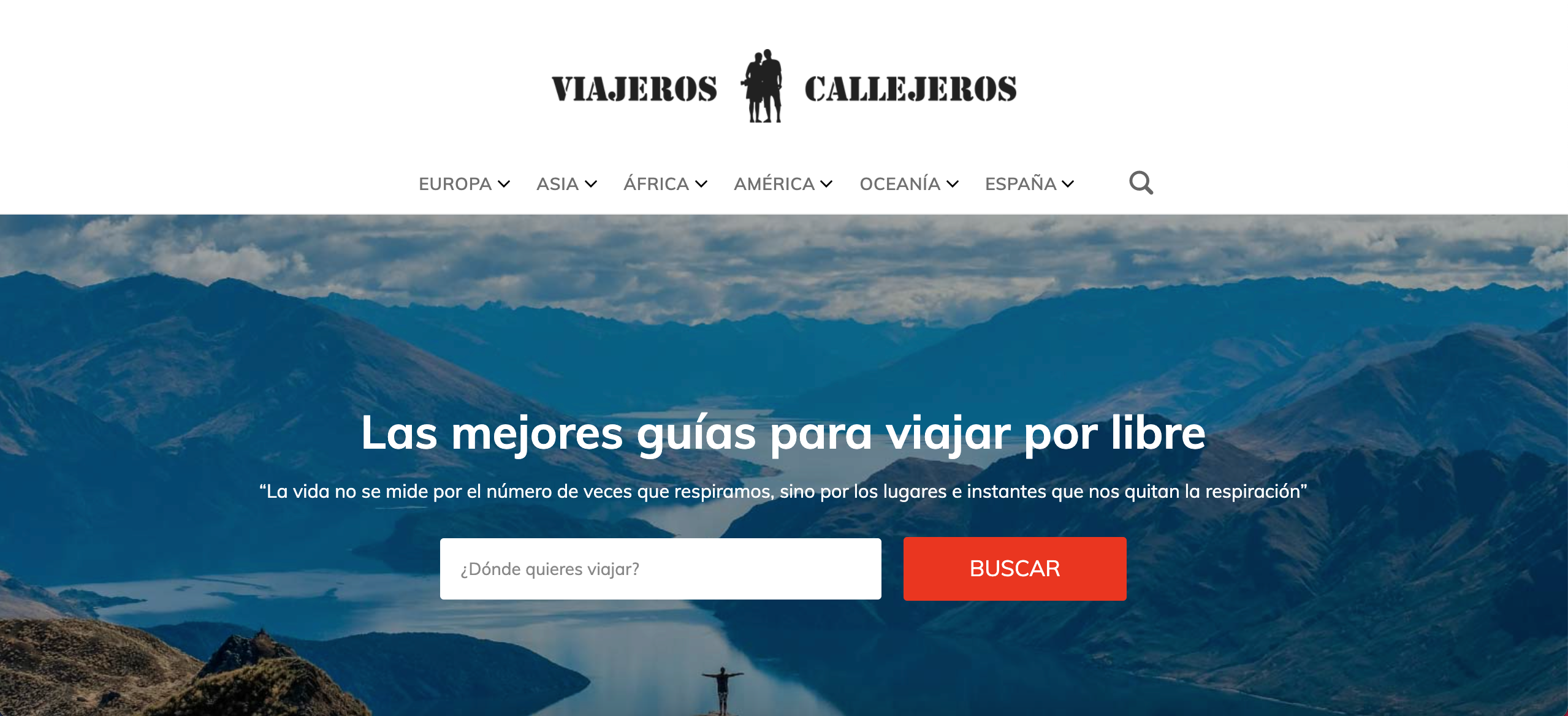 Influencer turismo Viajeros callejeros