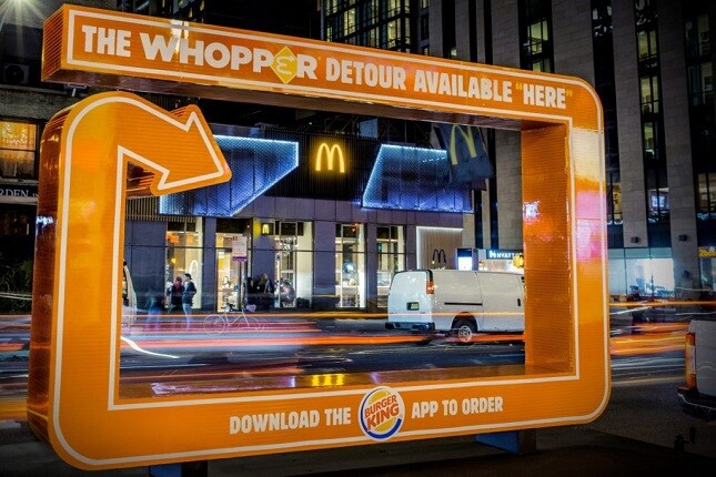 Whoper Detour- Burger King- Team Lewis