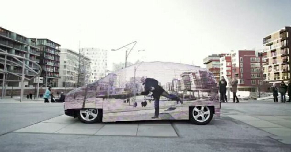 coche invisible mercedes